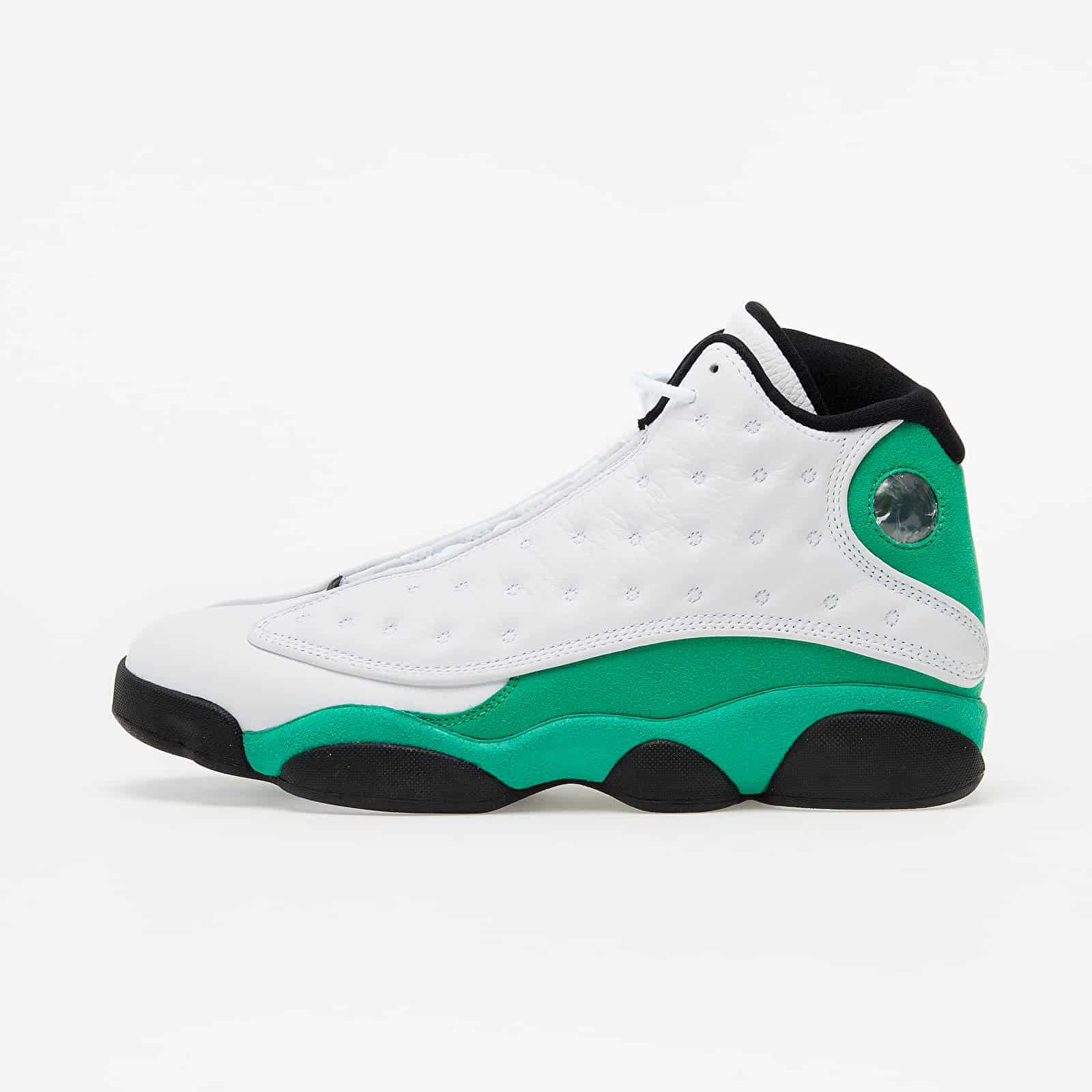 Air Jordan 13 Retro White/ Lucky Green-Black DB6537-113