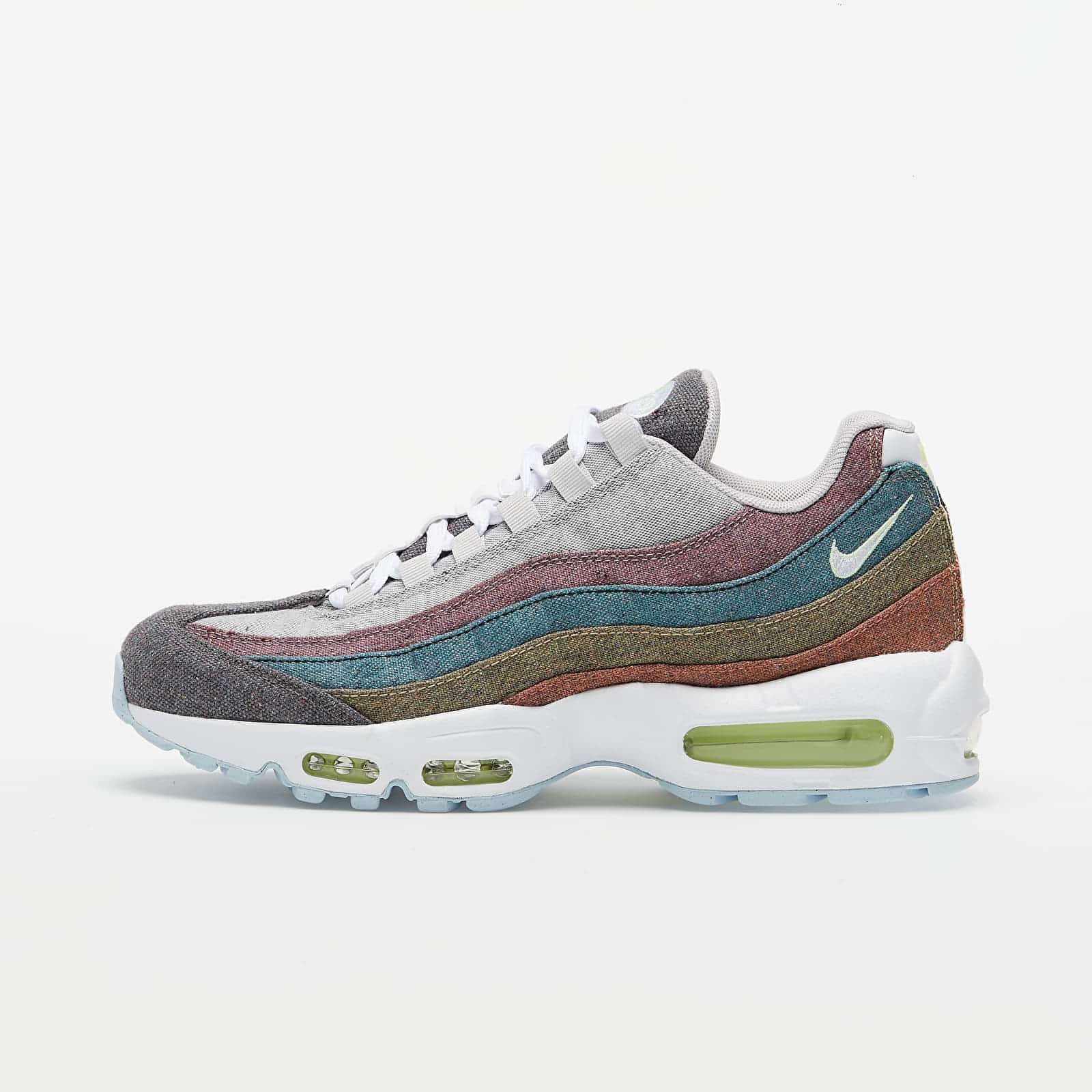 Nike Air Max 95 Vast Grey/ White-Barely Volt CK6478-001