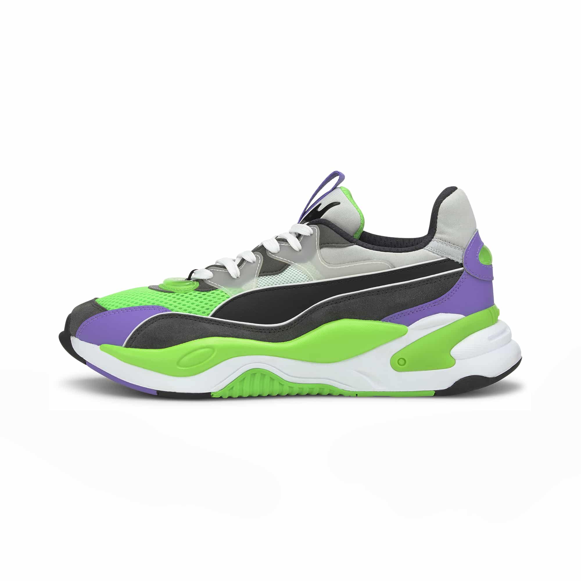 Puma RS-2K Internet Exploring Dark Shadow-Fluo Green 37330902