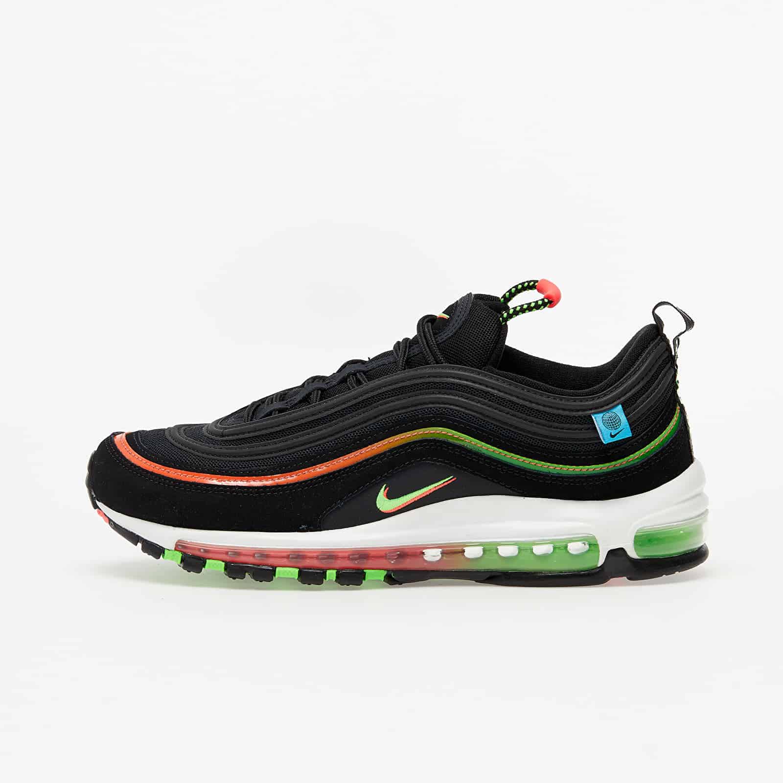 Nike Air Max 97 WW Black/ Green Strike-Flash Crimson-White CZ5607-001