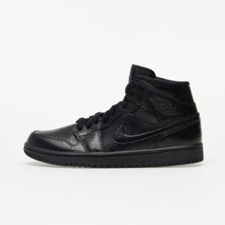 Air Jordan 1 Mid W Black/ Black-White BQ6472-010