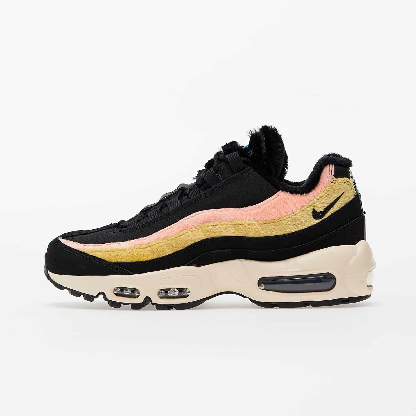Nike W Air Max 95 Premium Black/ Black-Atomic Pink-Solar Flare DB9577-001