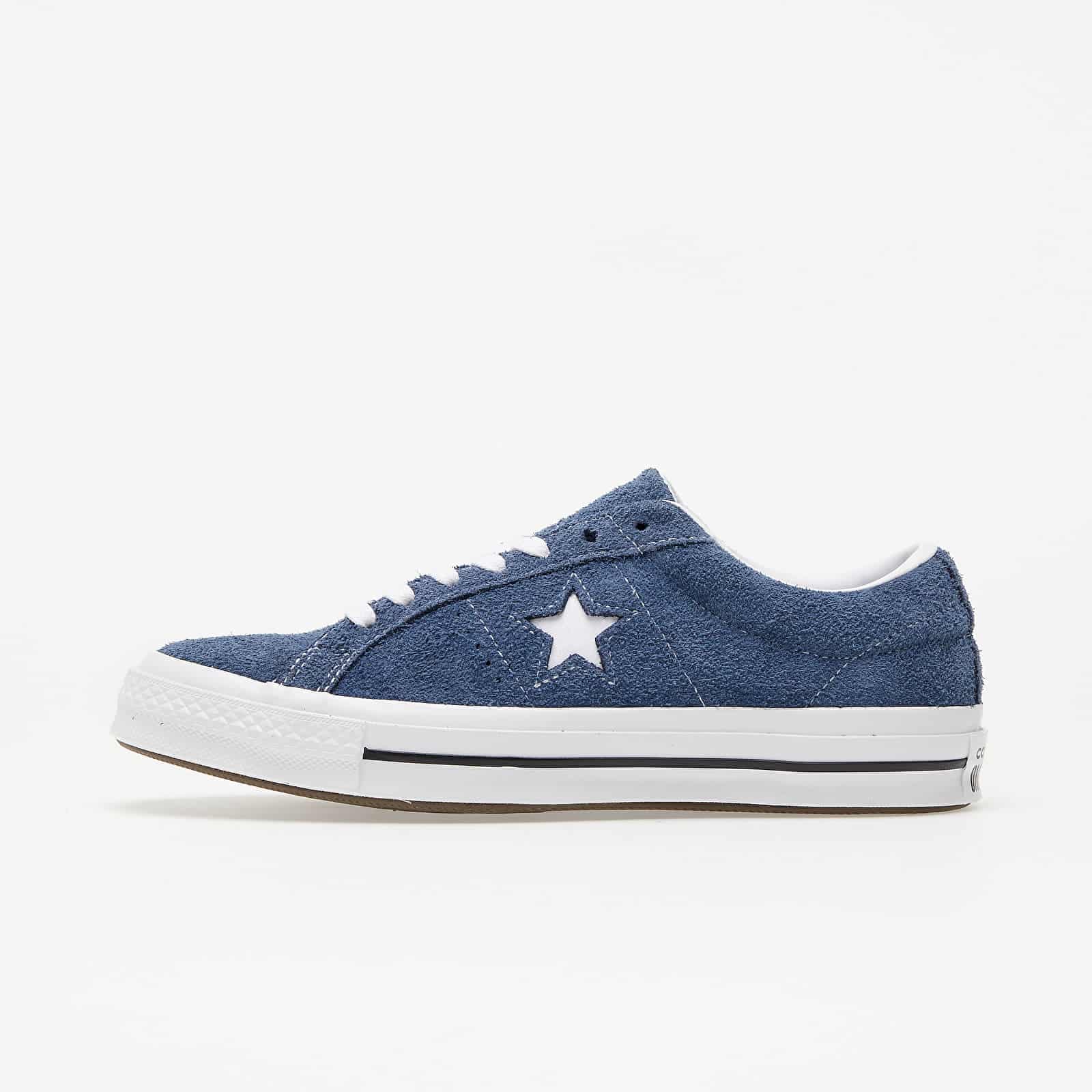 Converse One Star OX Navy/ White/ White 158371C