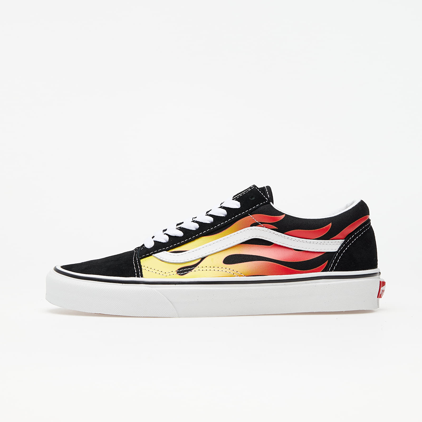 Vans Old Skool (Flame) Black/ Black/ True White VN0A38G1PHN