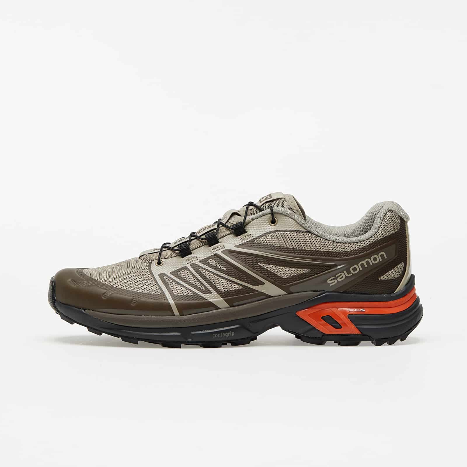 Salomon XT-Wings 2 Advanced Vintage Kaki/ Ebony/ Autumn Blaze 412642 Salomon XT-Wings 2 Advanced Vintage Kaki/ Ebony/ Autumn Blaze 412642