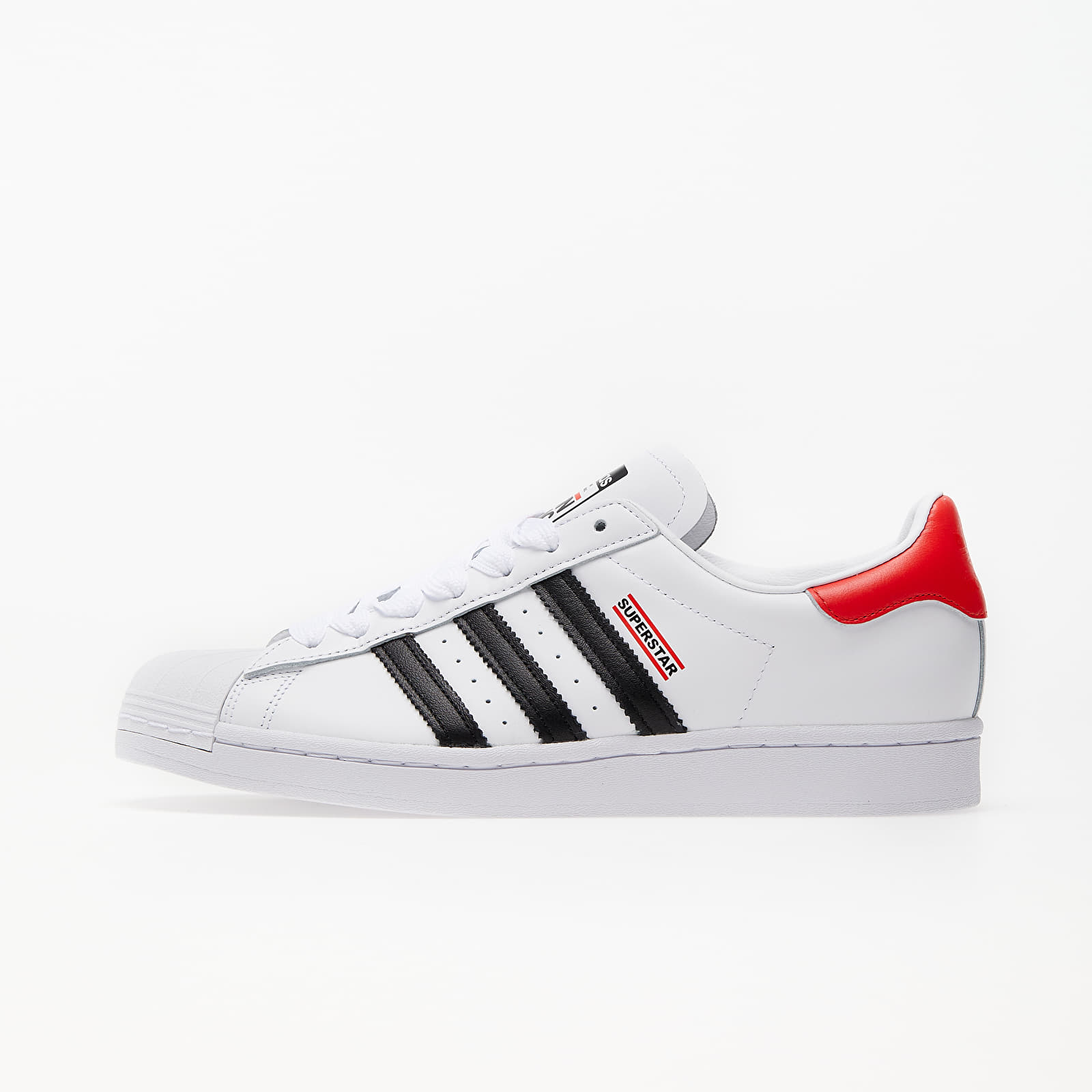 adidas x RUN DMC Superstar 50 Ftw White/ Core Black/ Hi-Res Red FX7616