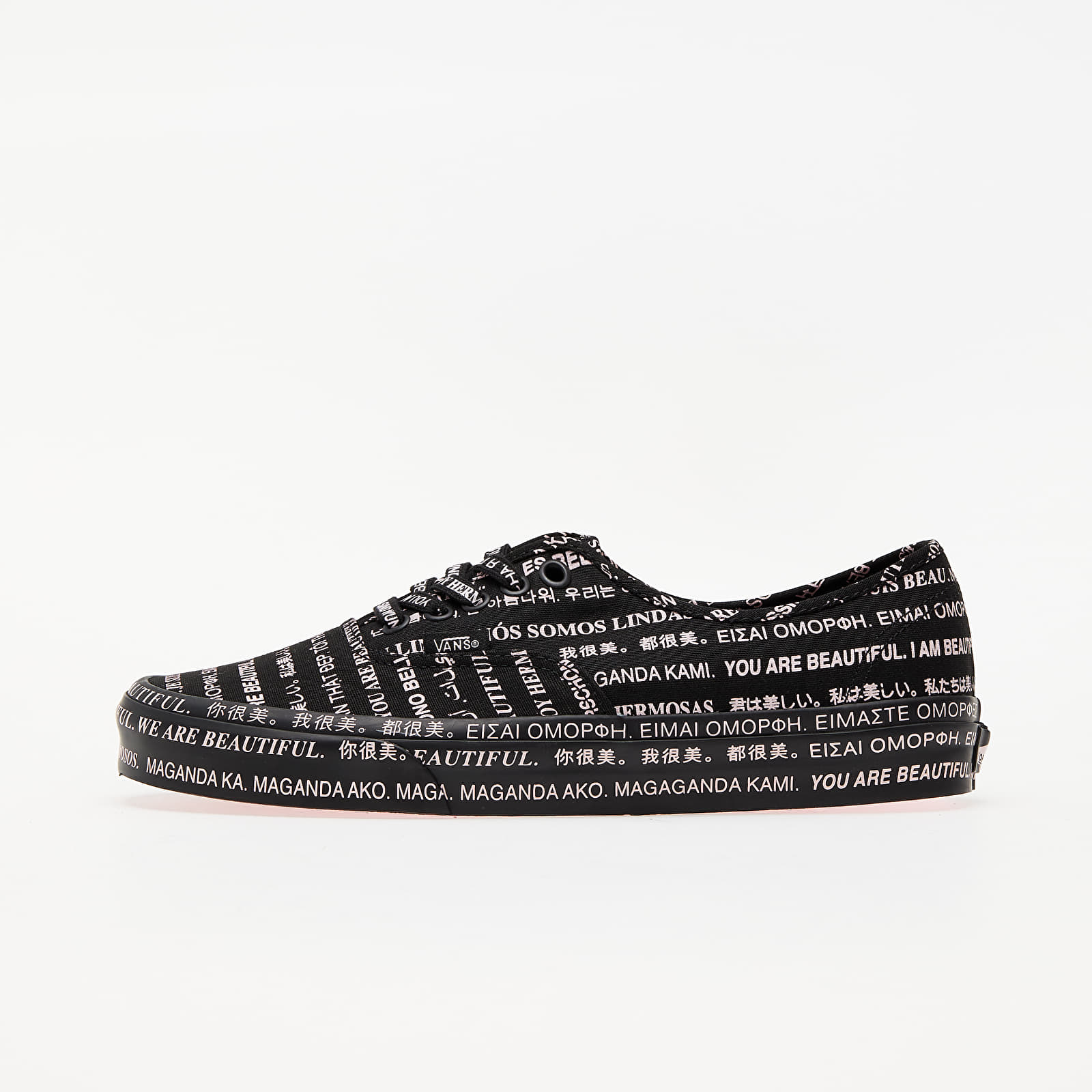 Vans Authentic (We Are Beautiful) Black/ Black VN0A348A2OD1 Vans Authentic (We Are Beautiful) Black/ Black VN0A348A2OD1