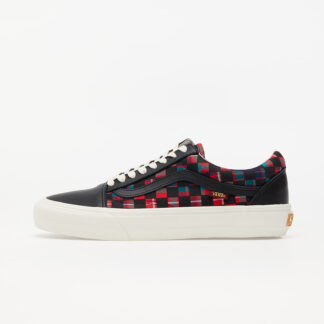 Vans x Baracuta Old Skool VLT LX Black/ Tartan Plaid/ Marshmallow VN0A4BVF22B1