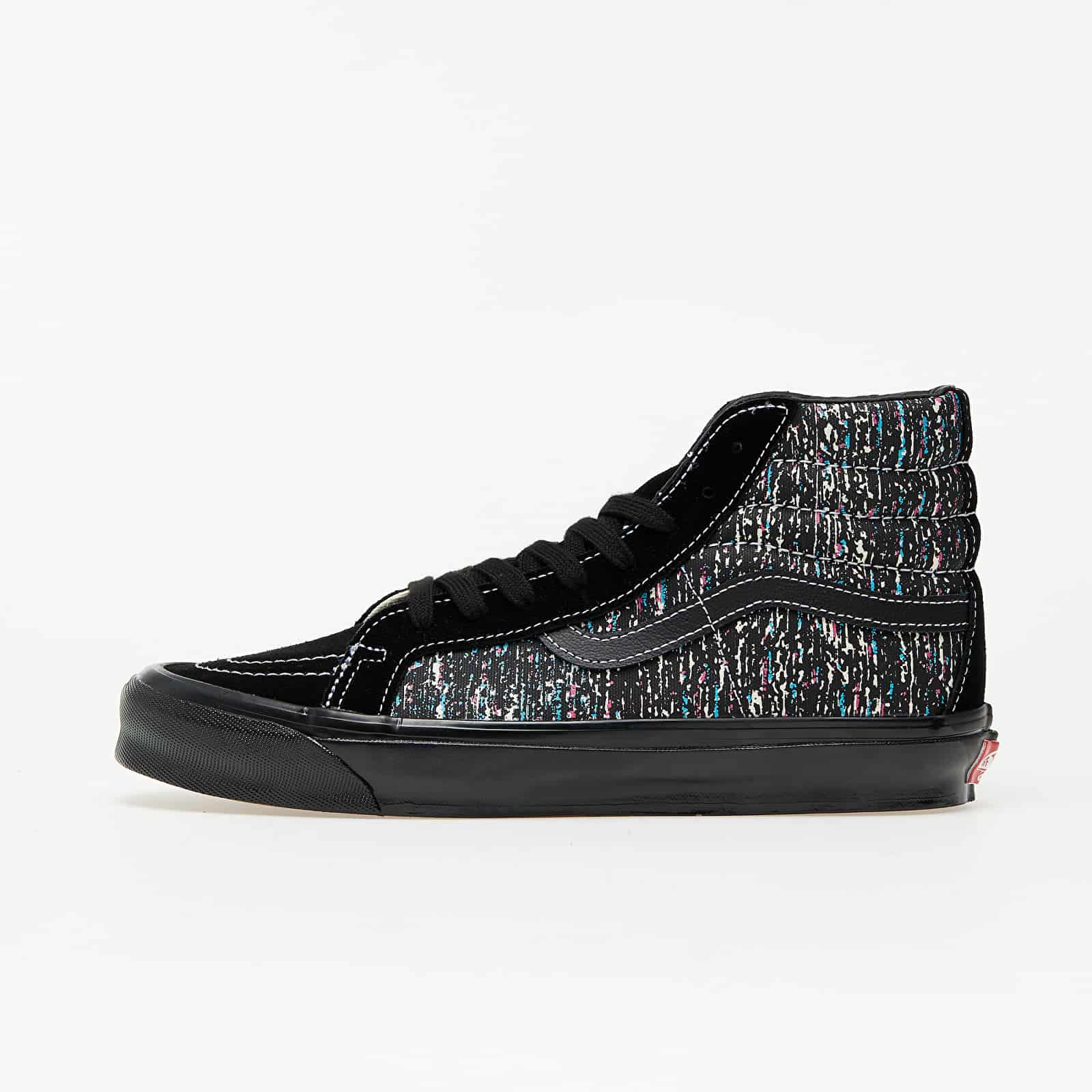 Vans OG Sk8-Hi LX (OG Static Print) Black/ Black VN0A4BVB2SW1