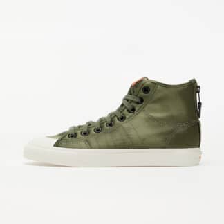 adidas Nizza Hi RF Legend Green/ Orange/ Off White FW0264