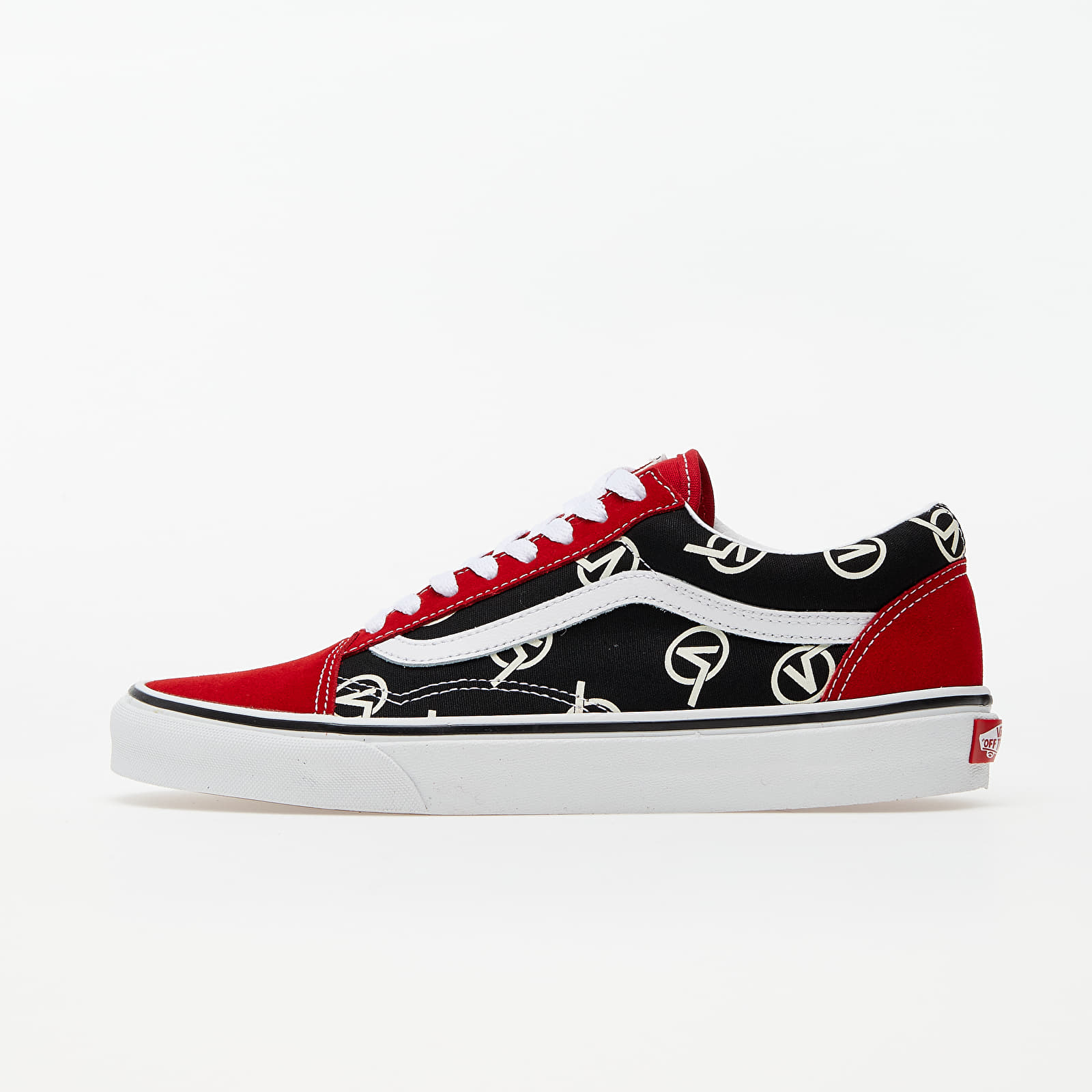 Vans Old Skool (Circle V) Red/ Black VN0A4U3B17B1
