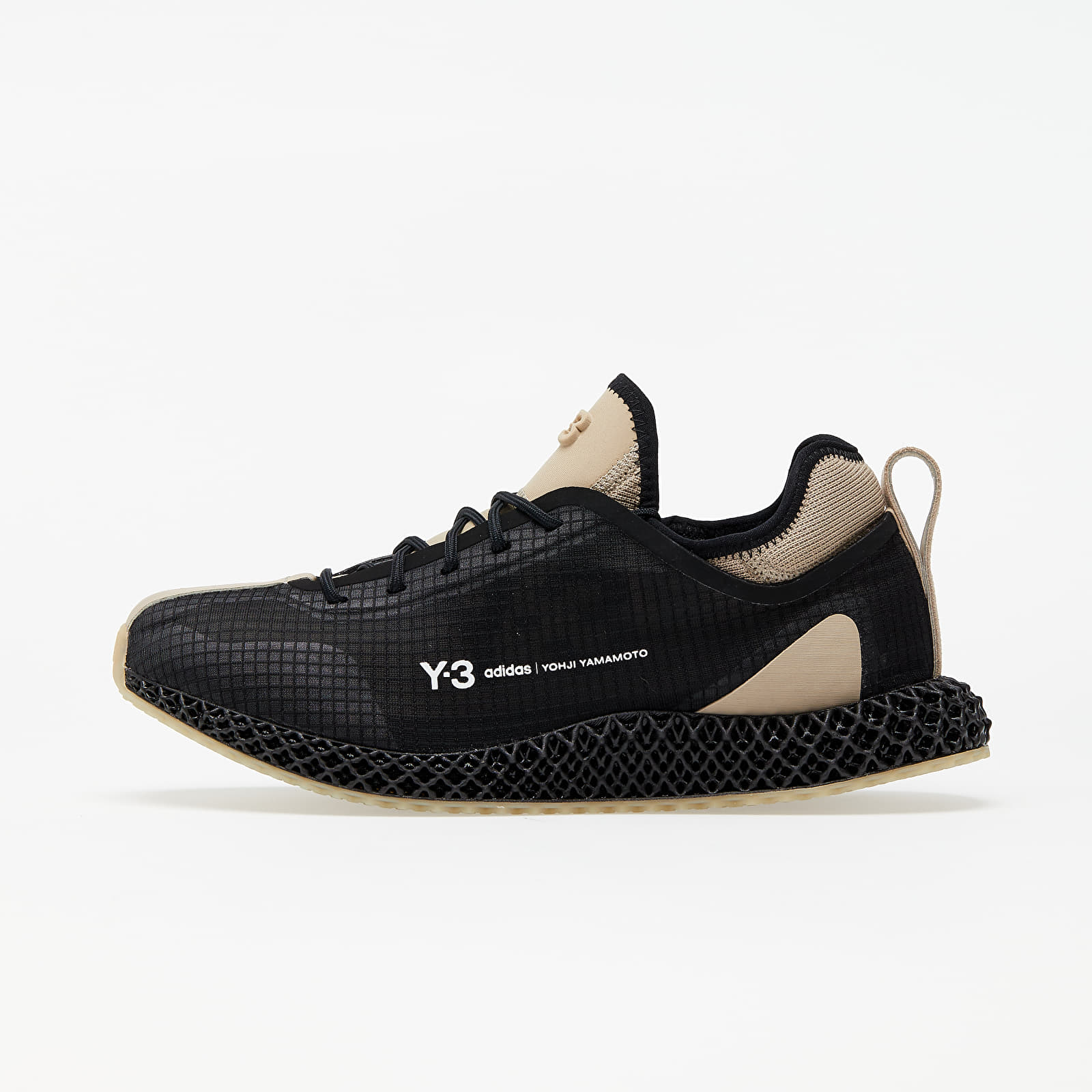 Y-3 Runner 4D IO Chalk White/ Ftwr White/ Core Black FX1058