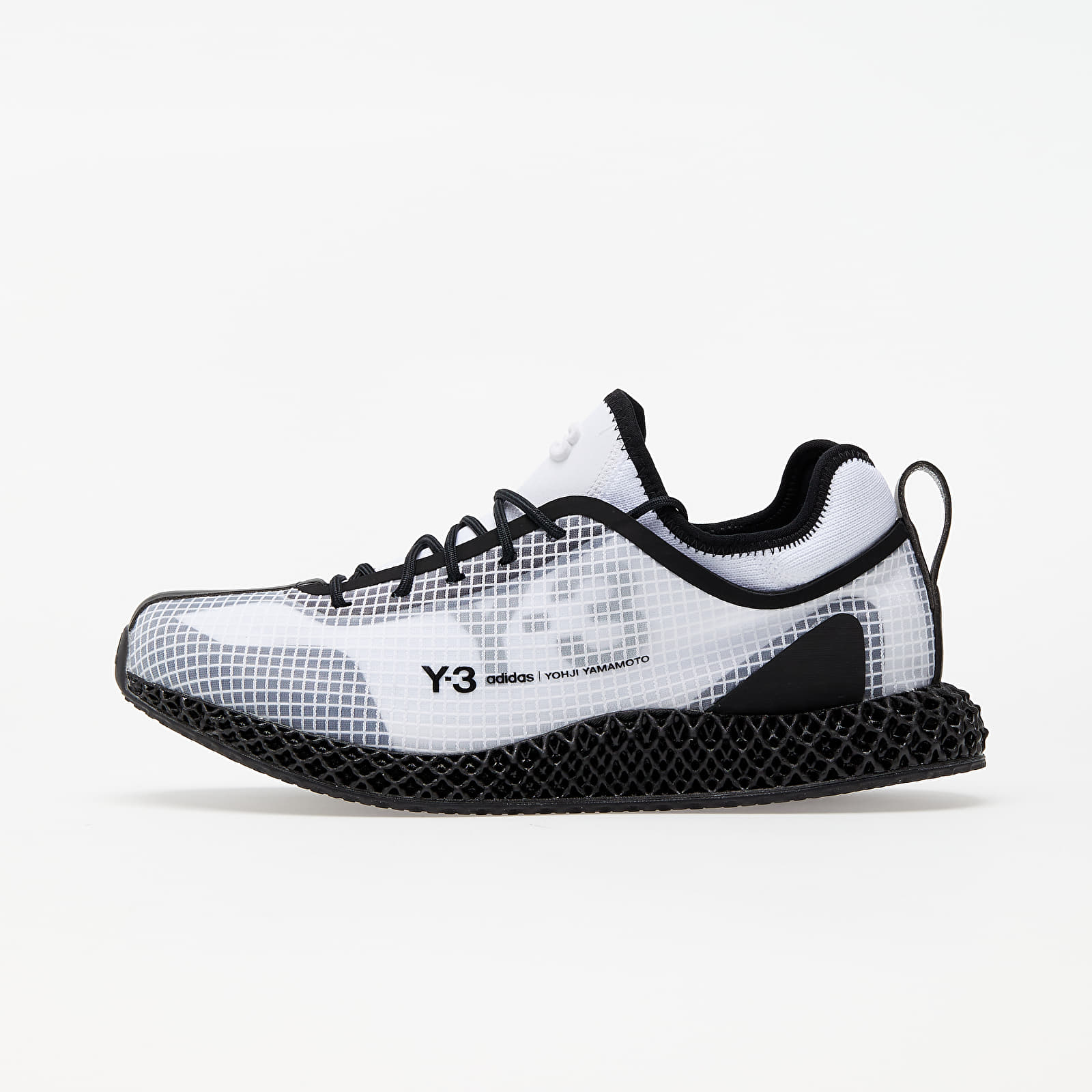 Y-3 Runner 4D IO Core Black/ Chalk White/ Ftwr White FX1059