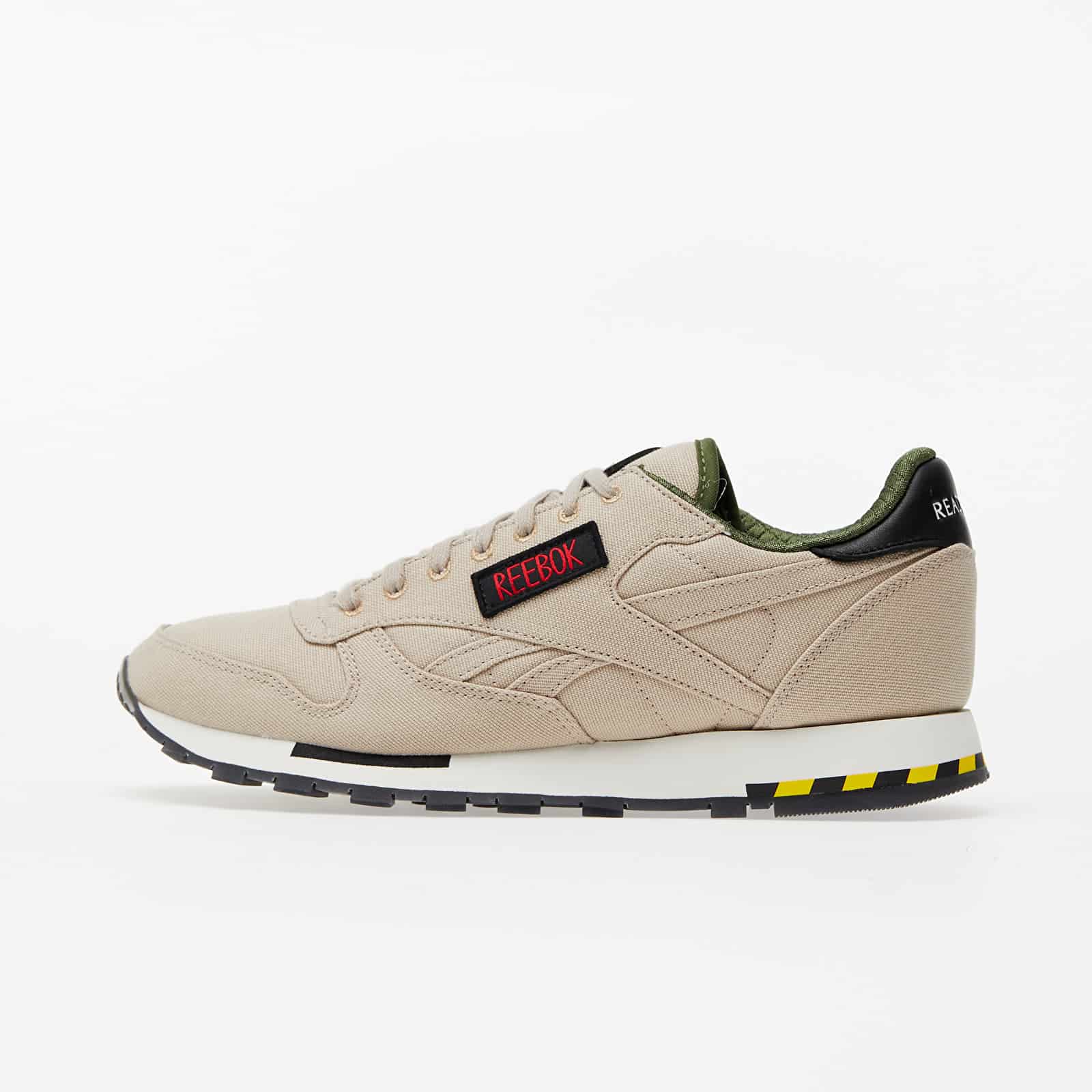 Reebok Classic Leather MU Modern Beige/ Black/ Blaze Yellow H68136
