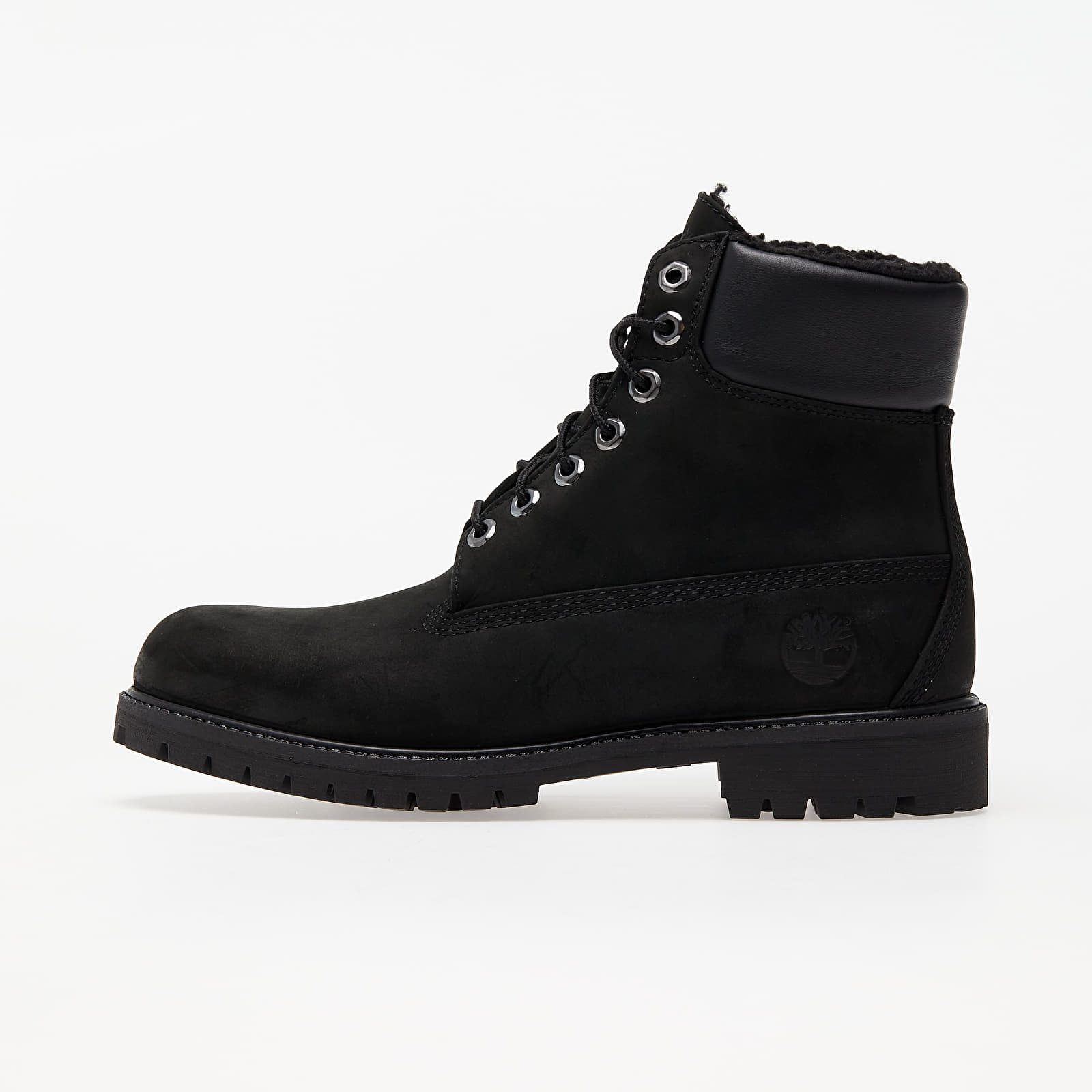 Timberland 6 In Premium Fur Lined Black TB0A2E2P0011
