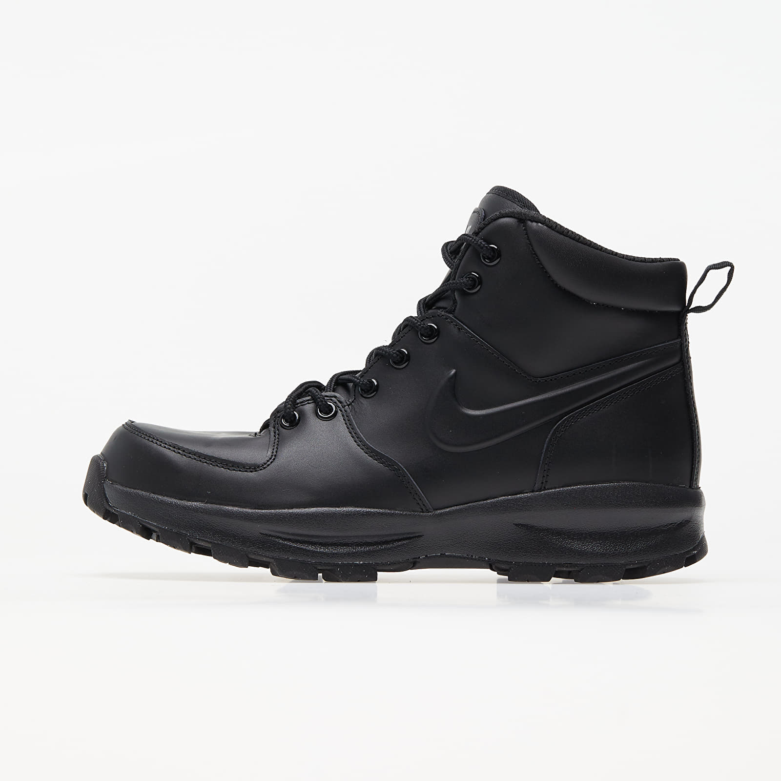 Nike Manoa Leather Black/ Black-Black 454350-003
