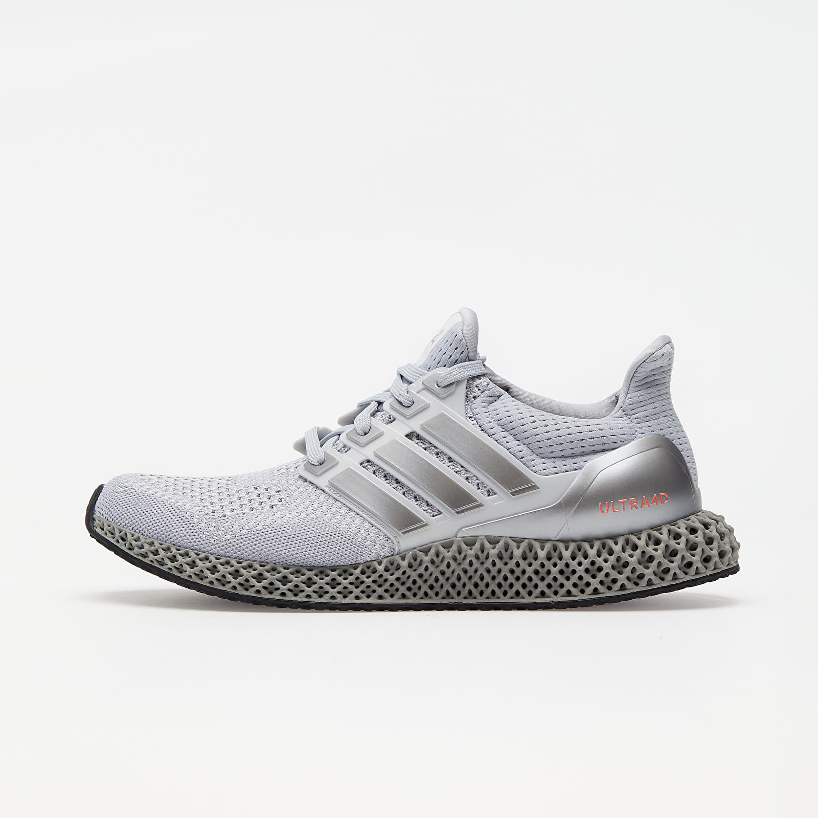 adidas Ultra4D Halo Silver/ Silver Met./ Solar Red FX7753