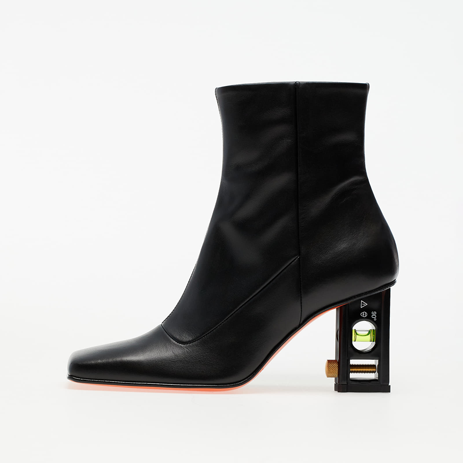 Heron Preston Level Bootie Black/ Black 7 HWID002R21LEA0011010
