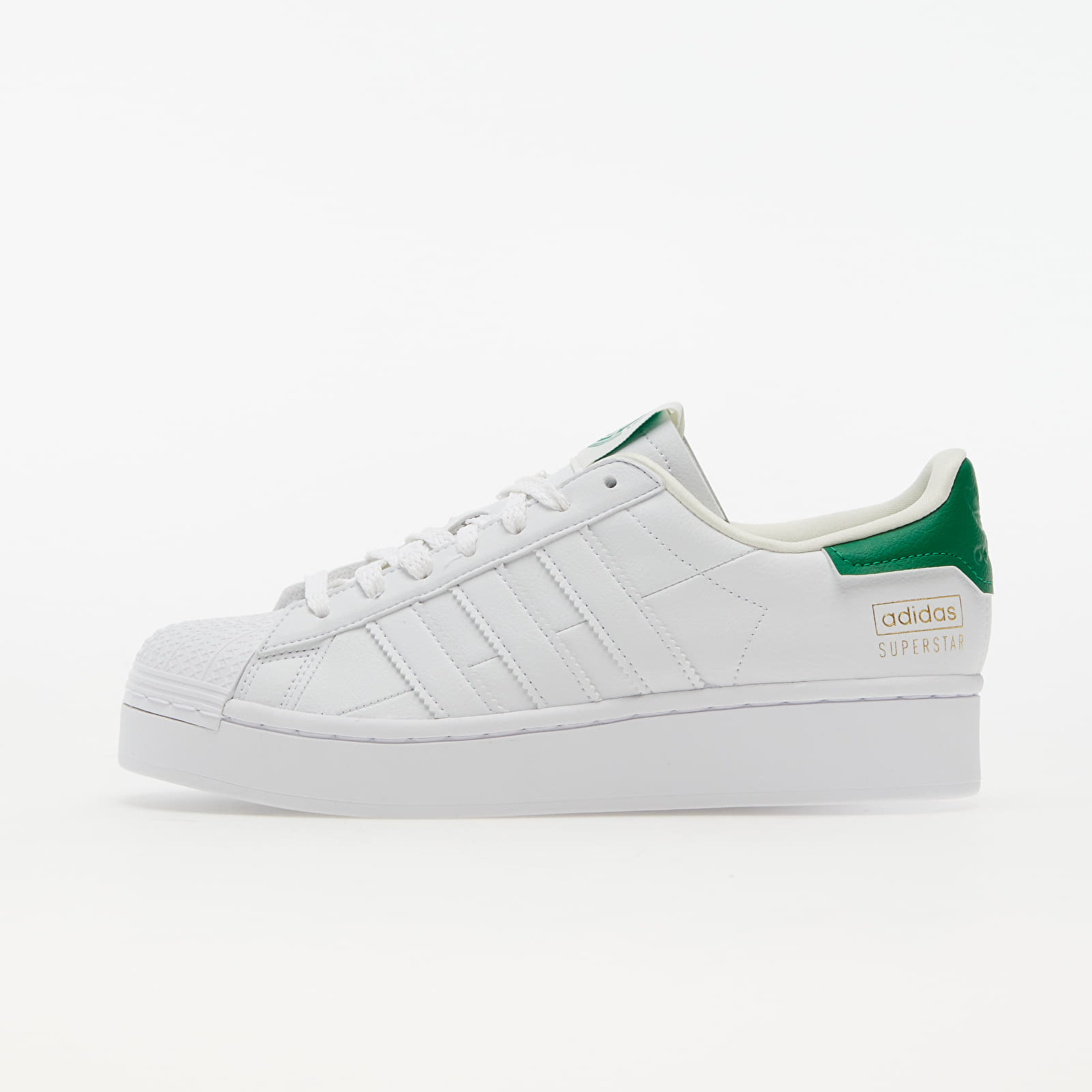 adidas Superstar Bold W Ftw White/ Off White/ Green FY5481