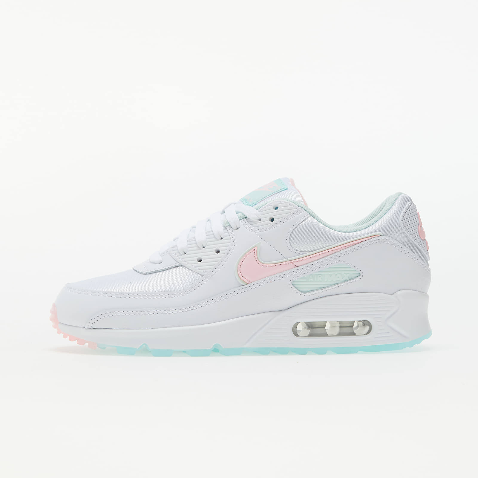 Nike W Air Max 90 White/ Arctic Punch-Barely Green DJ1493-100
