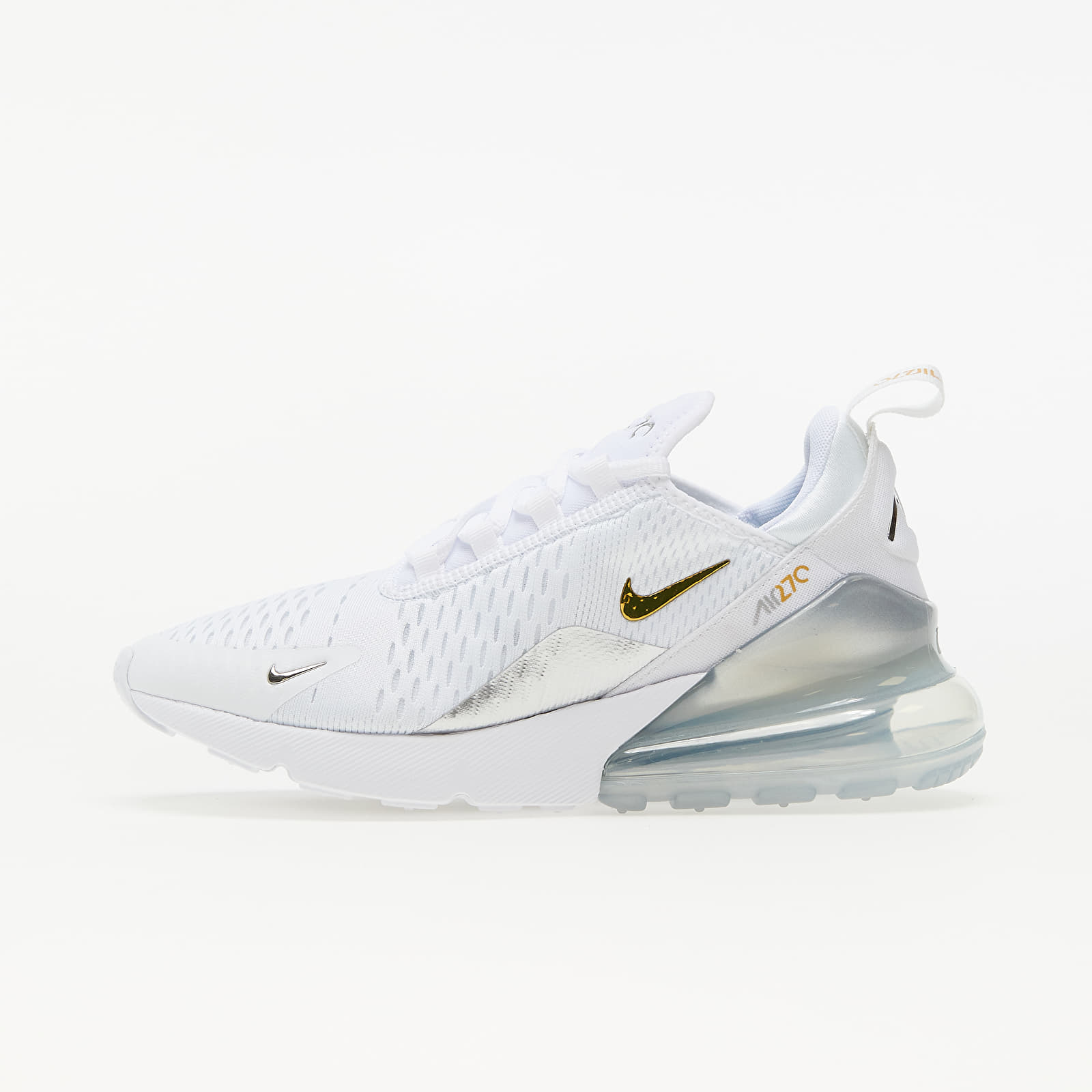 Nike Wmns Air Max 270 Essential White/ Metallic Gold-Metallic Silver DM3080-100