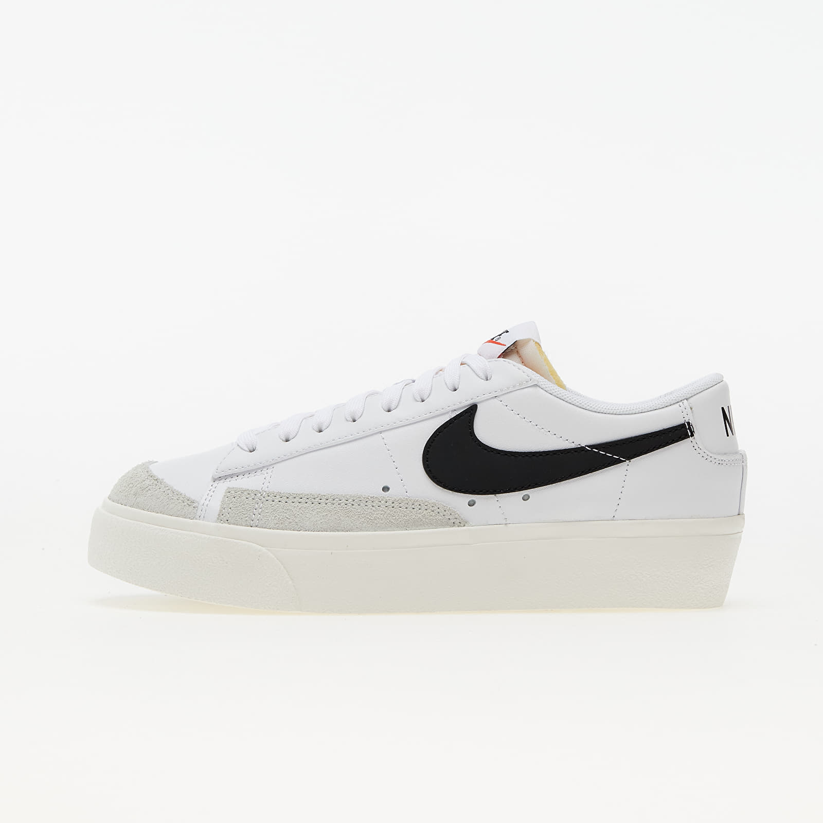 Nike W Blazer Low Platform White/ Black-Sail-Team Orange DJ0292-101