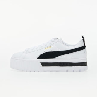 Puma Mayze Leather Wn's Puma White-Puma Black 6 38198301