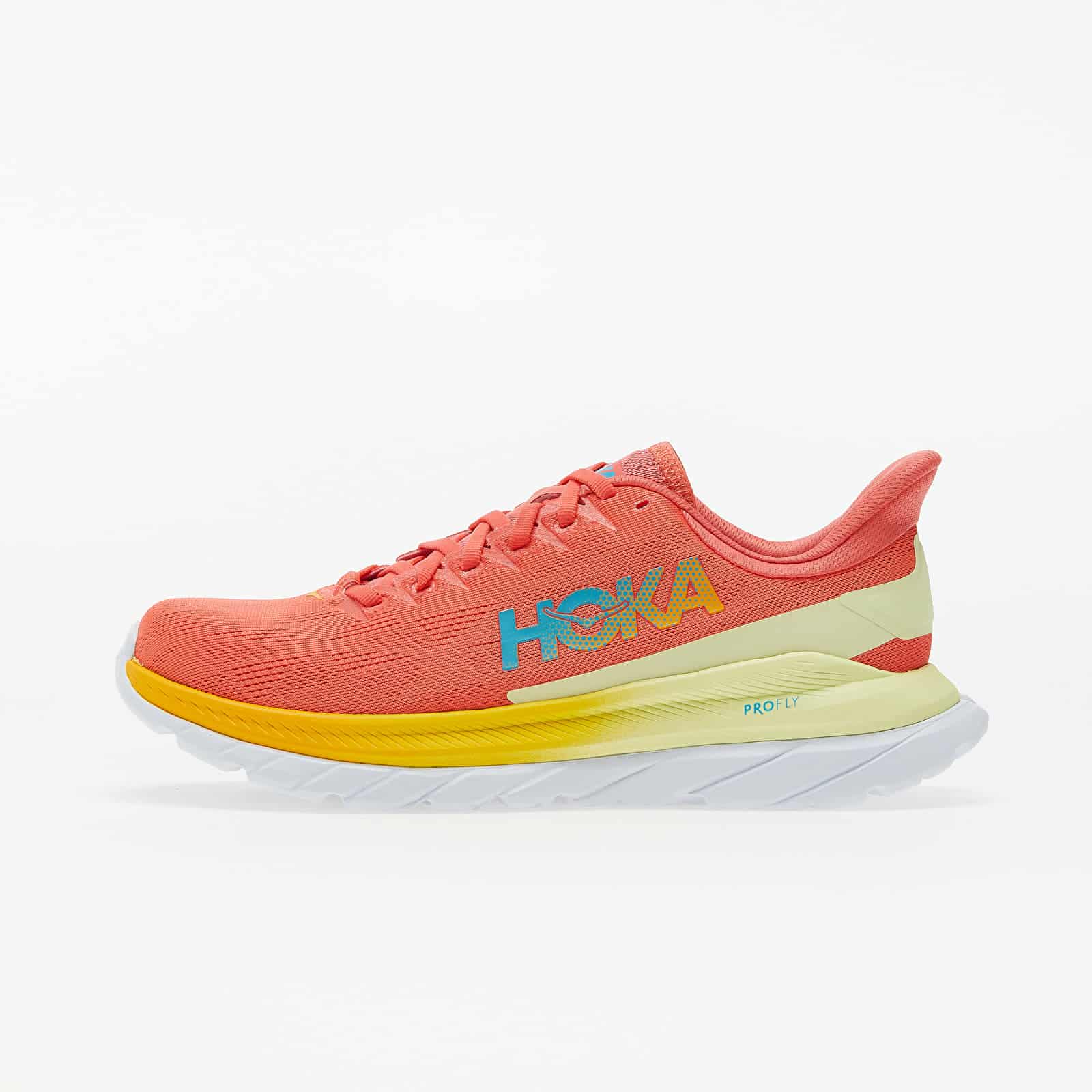 Hoka One One® W Mach 4 Hot Coral/ Saffron 5.5 1113529-HCSF