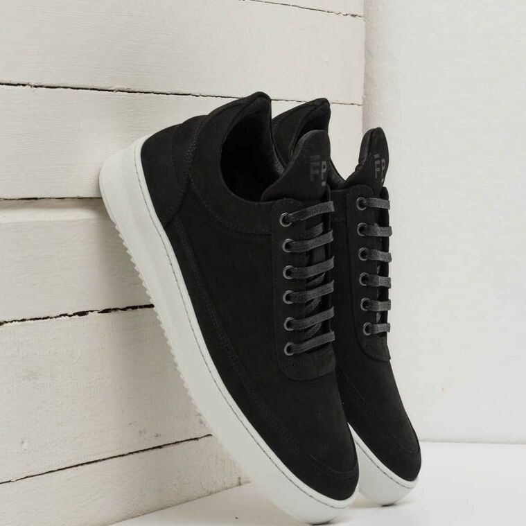Filling Pieces Low Top Ripple Basic Black/ White 251217218630