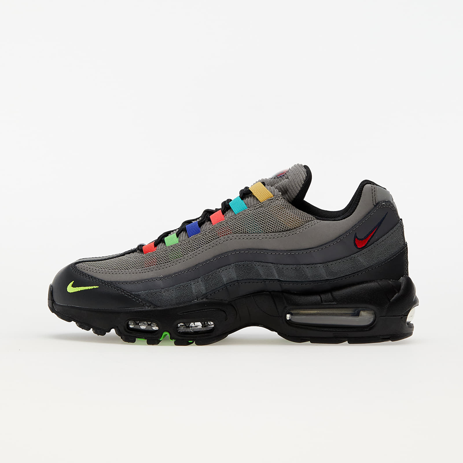 Nike Air Max 95 SE Light Charcoal/ University Red-Black CW6575-001