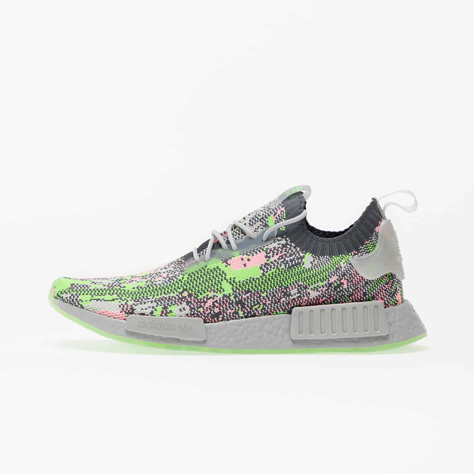 adidas NMD_R1 Primeknit Grey Two/ Grey Two/ Hyper Pop G57939