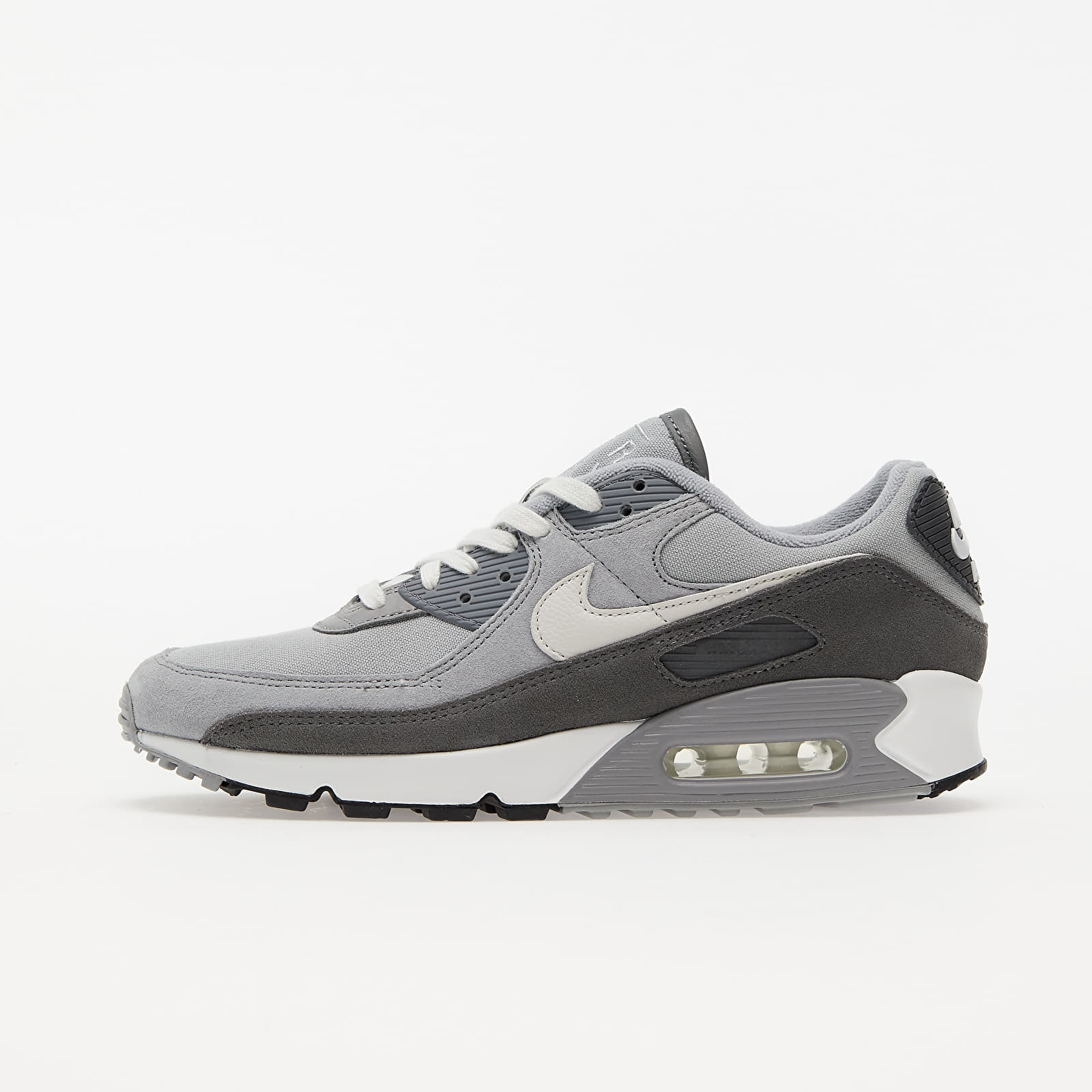 Nike Air Max 90 Premium Lt Smoke Grey/ White-Particle Grey DA1641-001