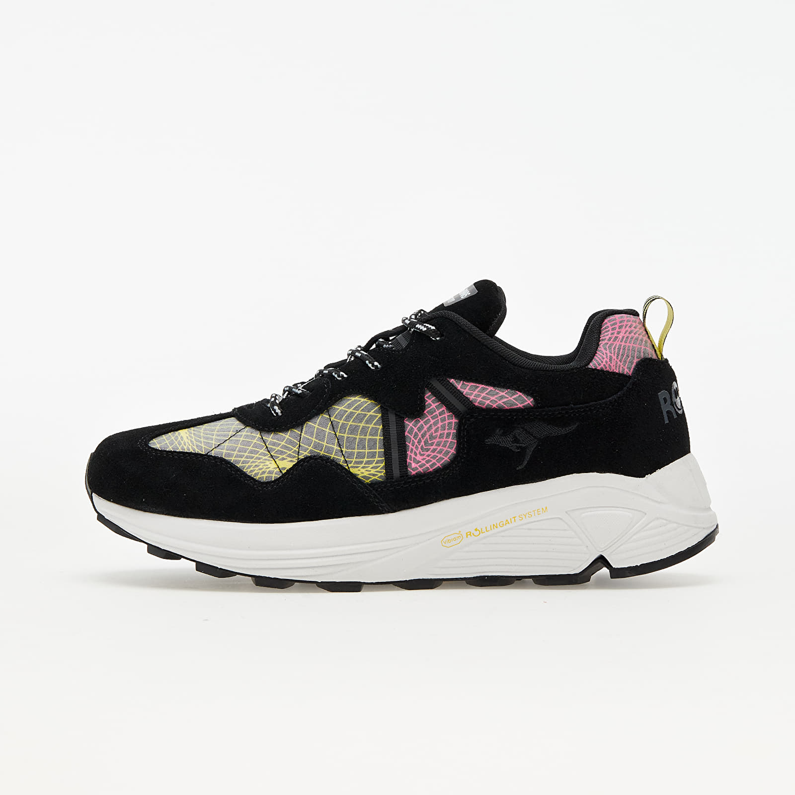 KangaROOS Dynaflow - Vibram Jet Black/ Neon Pink 472750005076