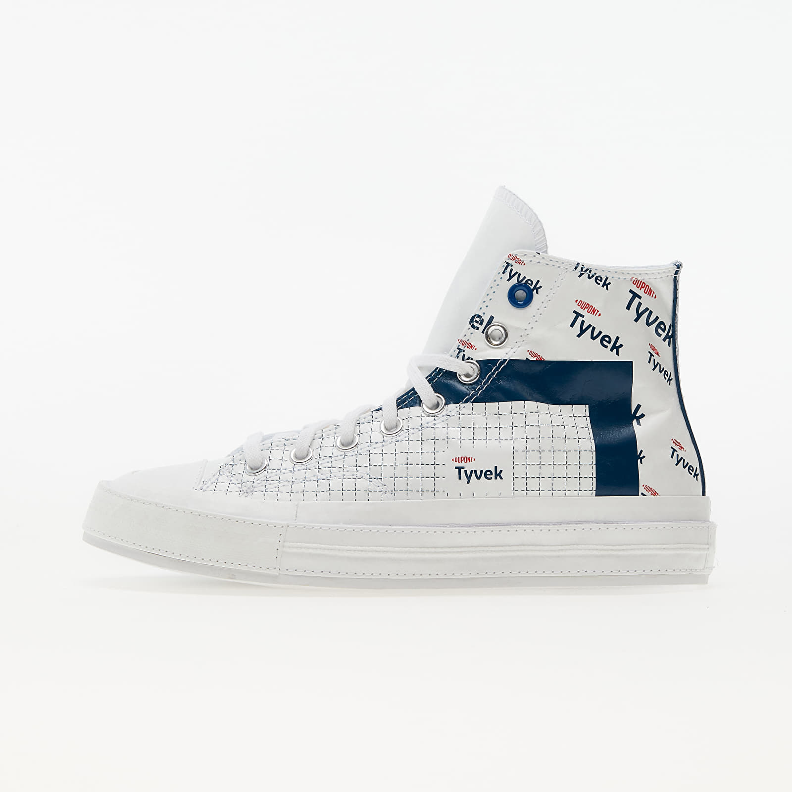 Converse Chuck 70 "Tyvek" White/ Princess Blue/ Fiery Red 170061C