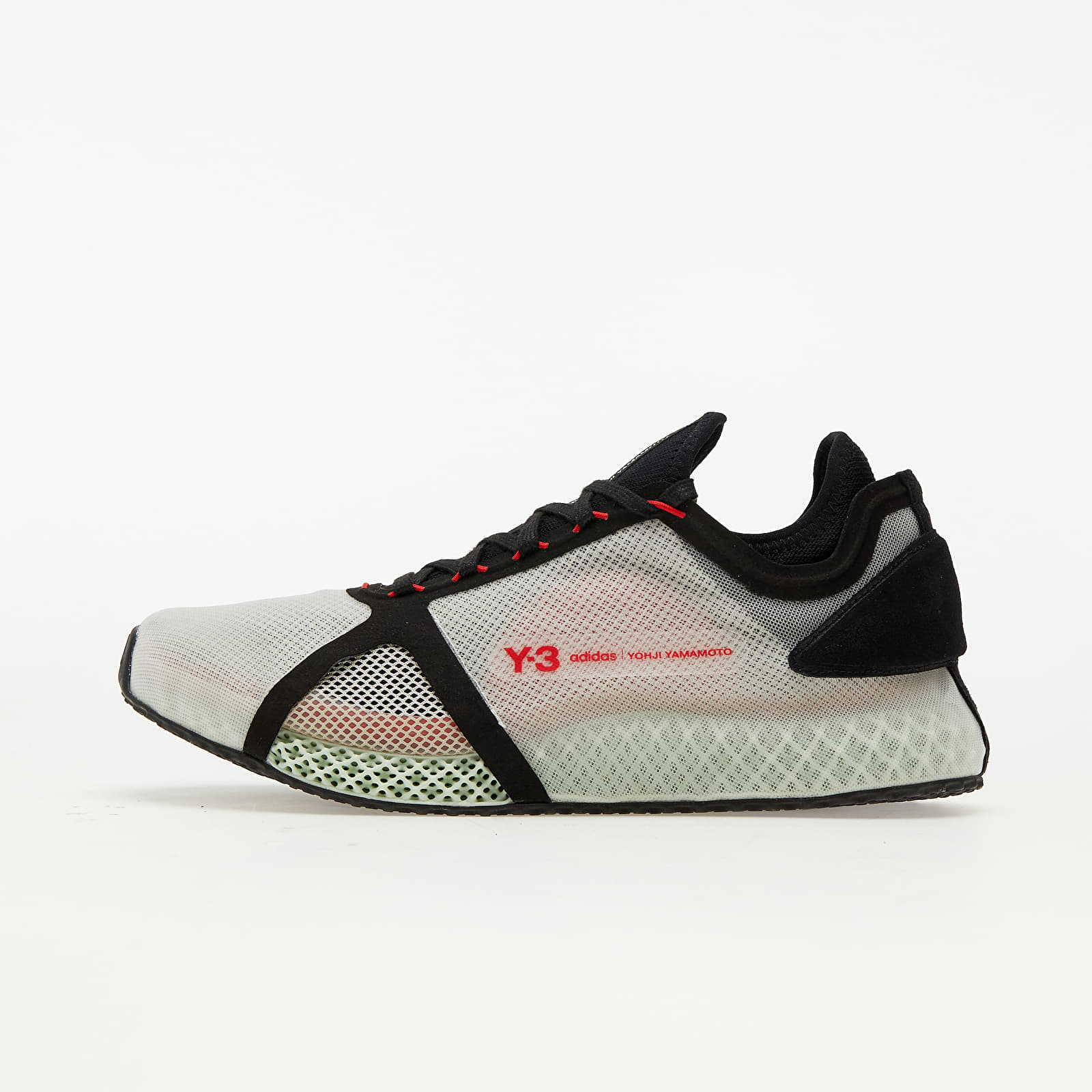 Y-3 Runner 4D Iow Clear Brown/ Black/ Red FZ4501