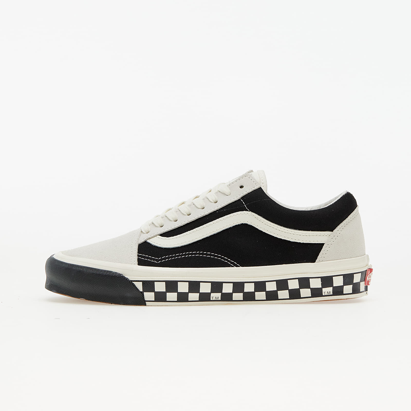 Vans Vault OG Old Skool LX (Bumper Cars) Marshmallow/ Black VN0A4P3X4NO1