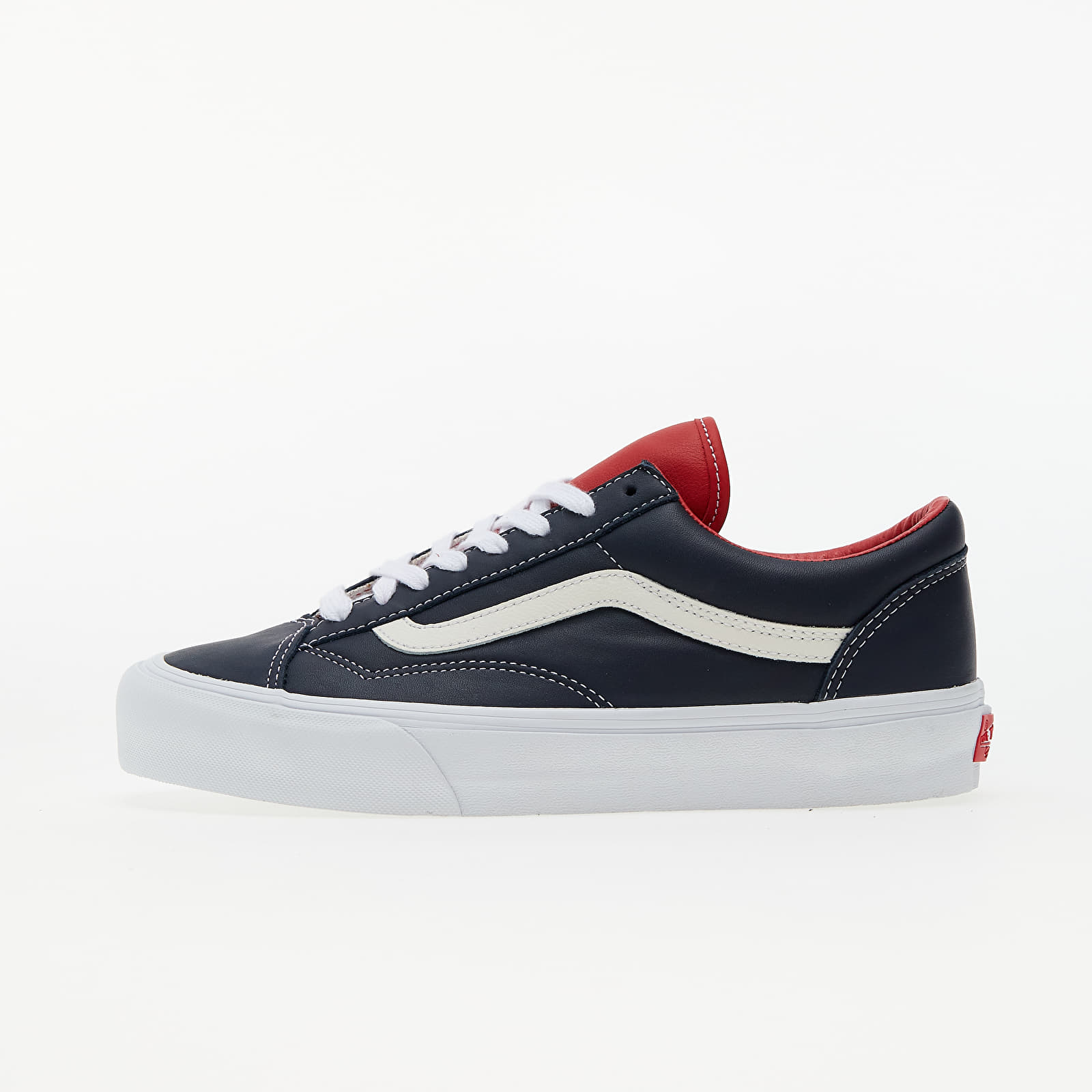 Vans Vault Style 36 LX (Leather) Parisian Night / Racing Red VN0A5FC34Z01