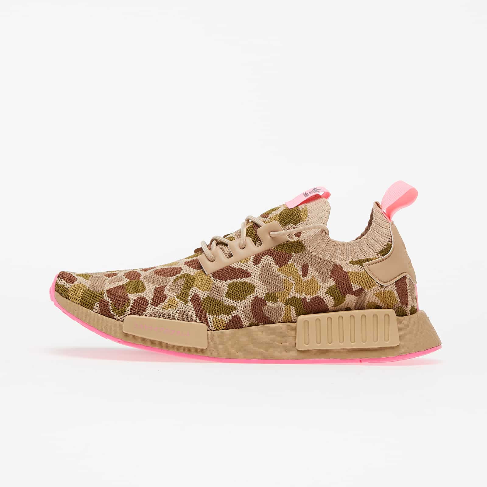 adidas NMD_R1 Primeknit St Pale Nude/ St Pale Nude/ Hyper Poppy G57940