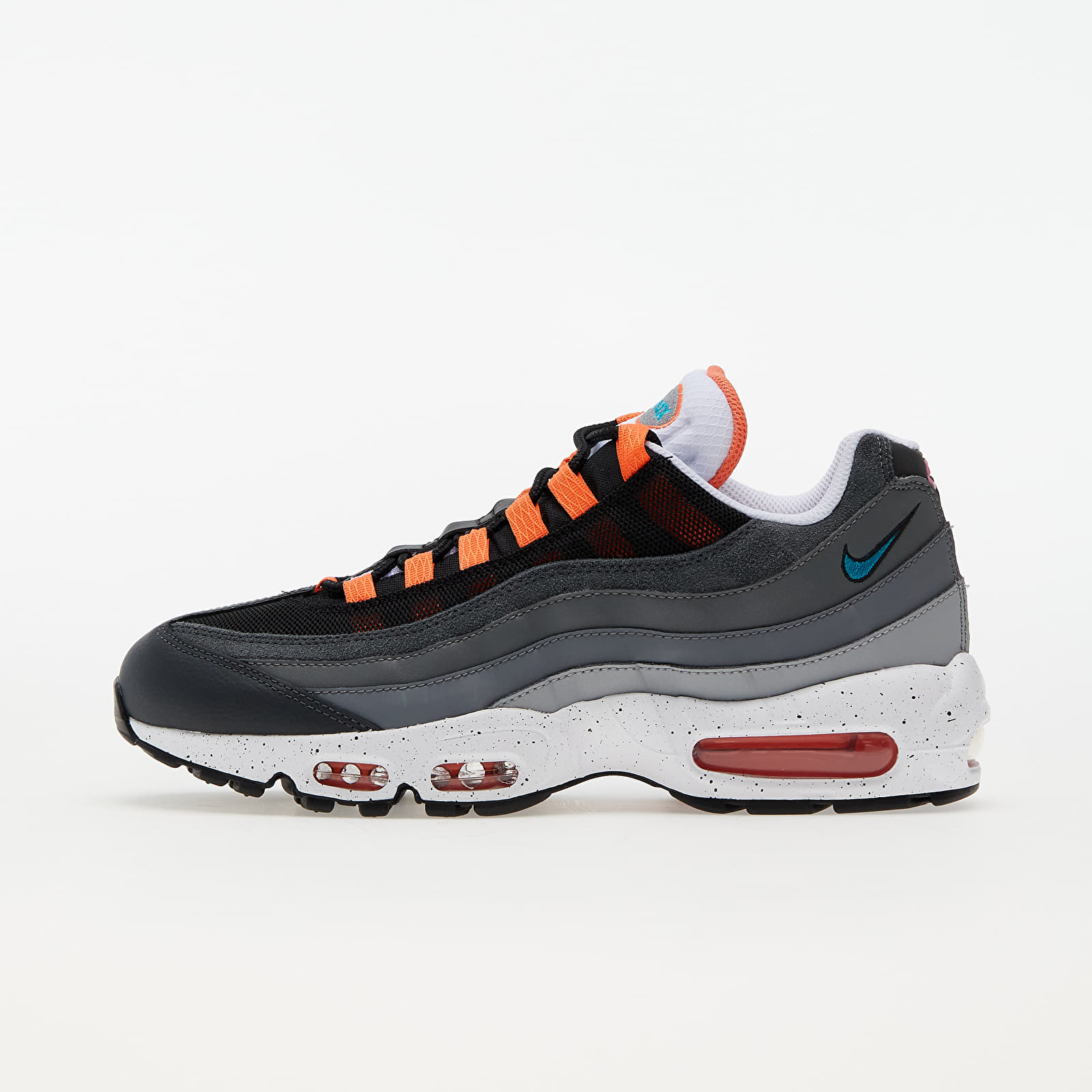 Nike Air Max 95 Black/ Aquamarine-Turf Orange-White CZ0191-001