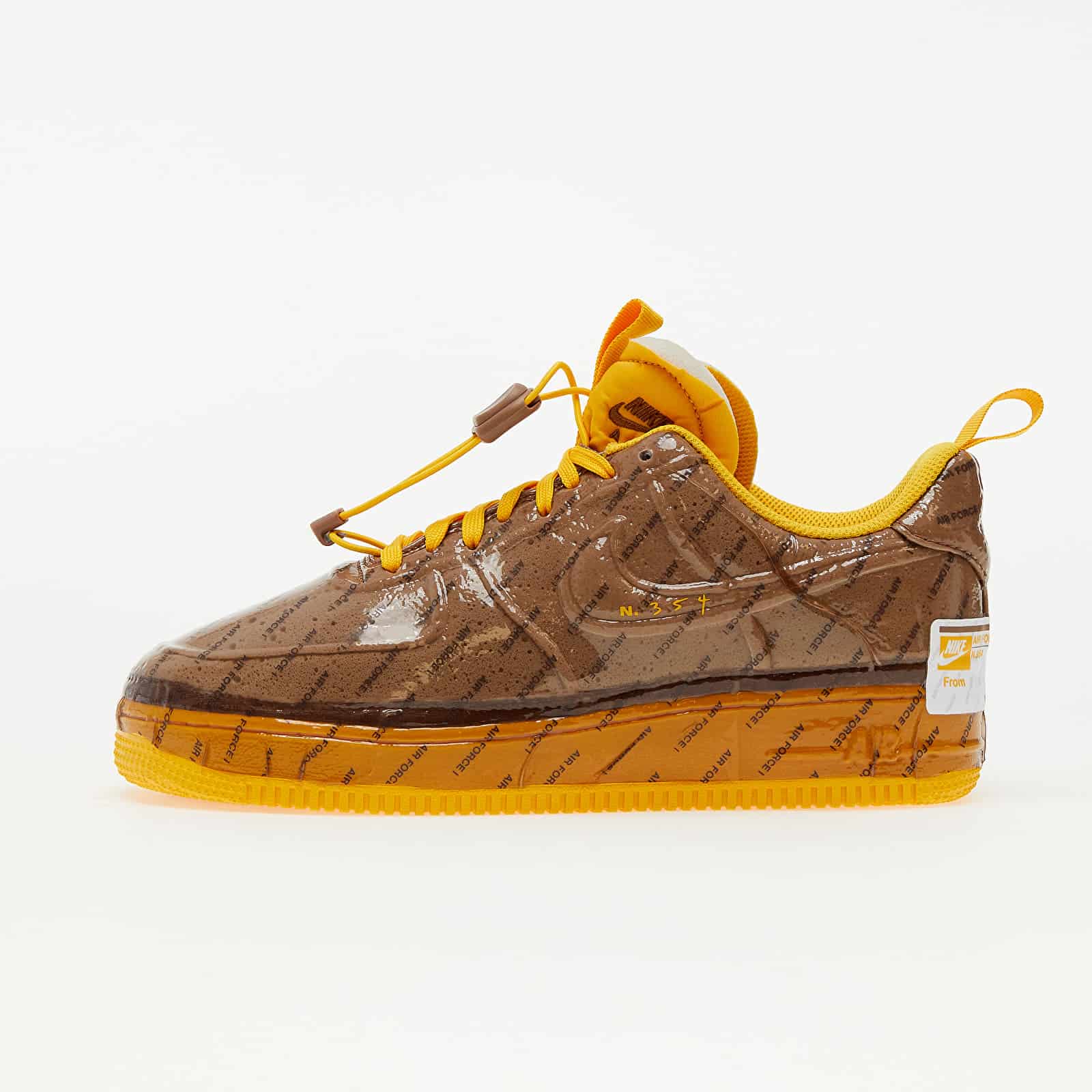 Nike Air Force 1 Experimental Archaeo Brown/ University Gold-White CZ1528-200
