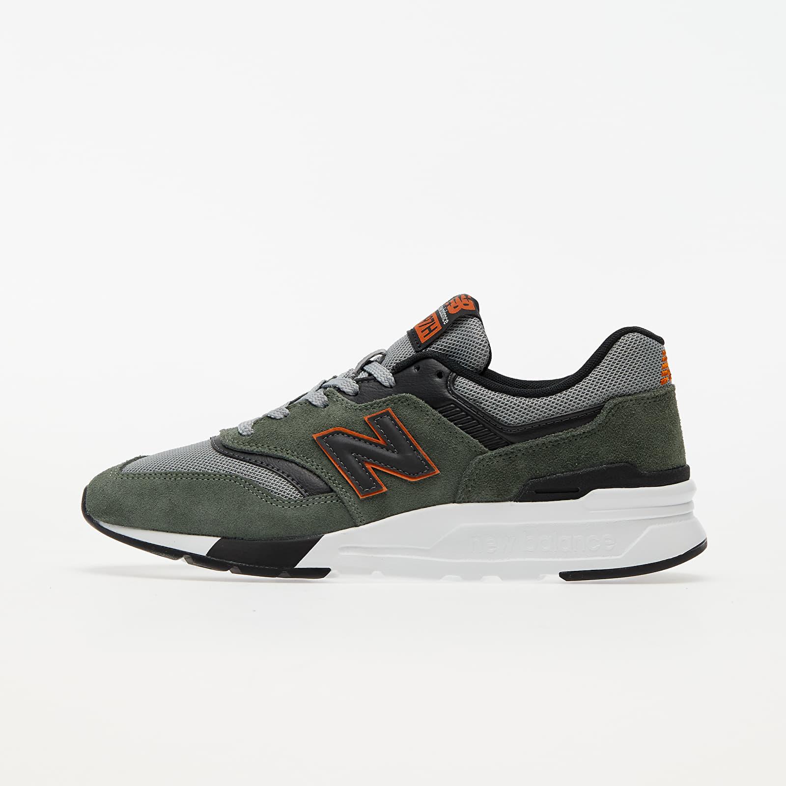 New Balance 997 Green/ Black/ Orange CM997HVS