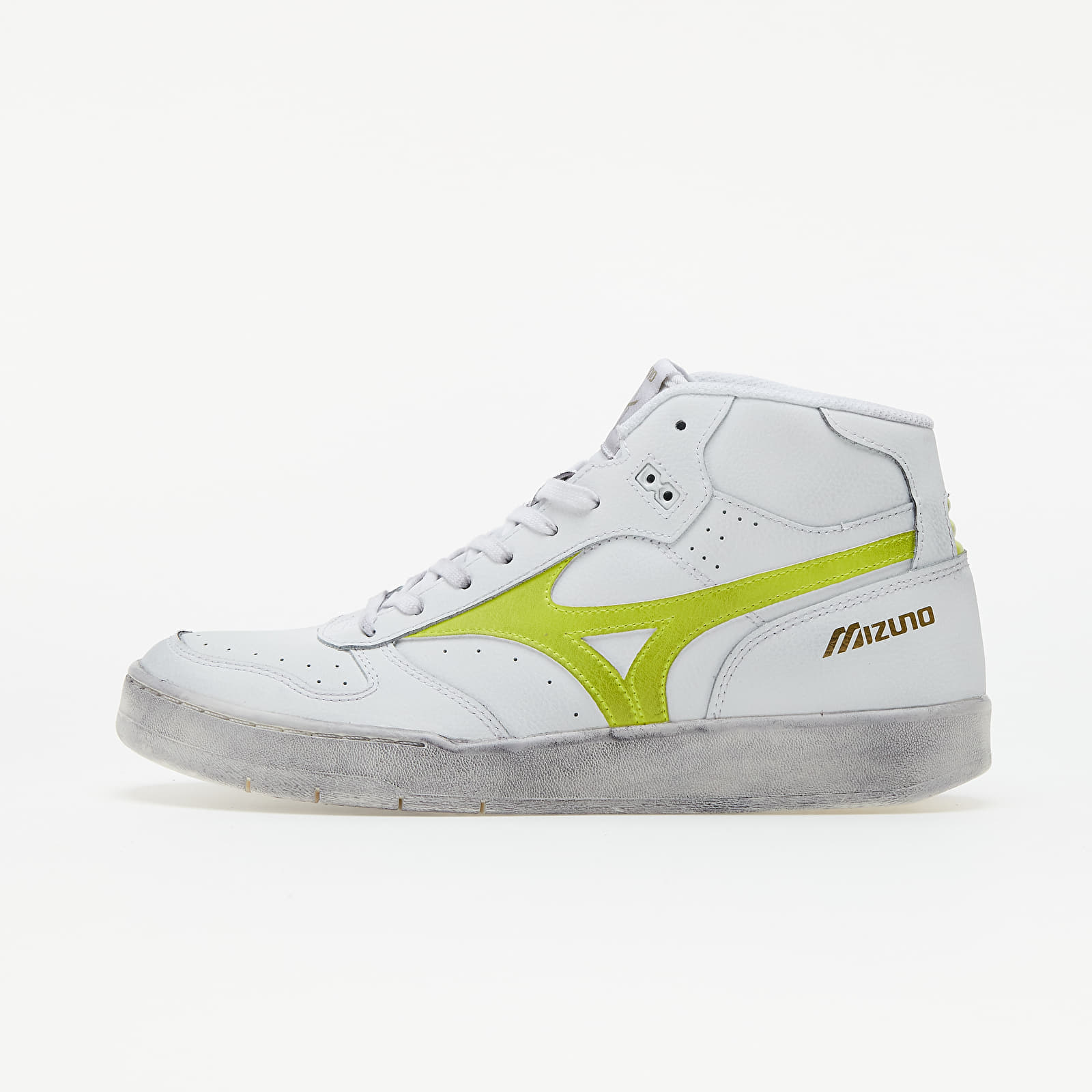 Mizuno City Wind Mid White/ Bolt 8 D1GA213145