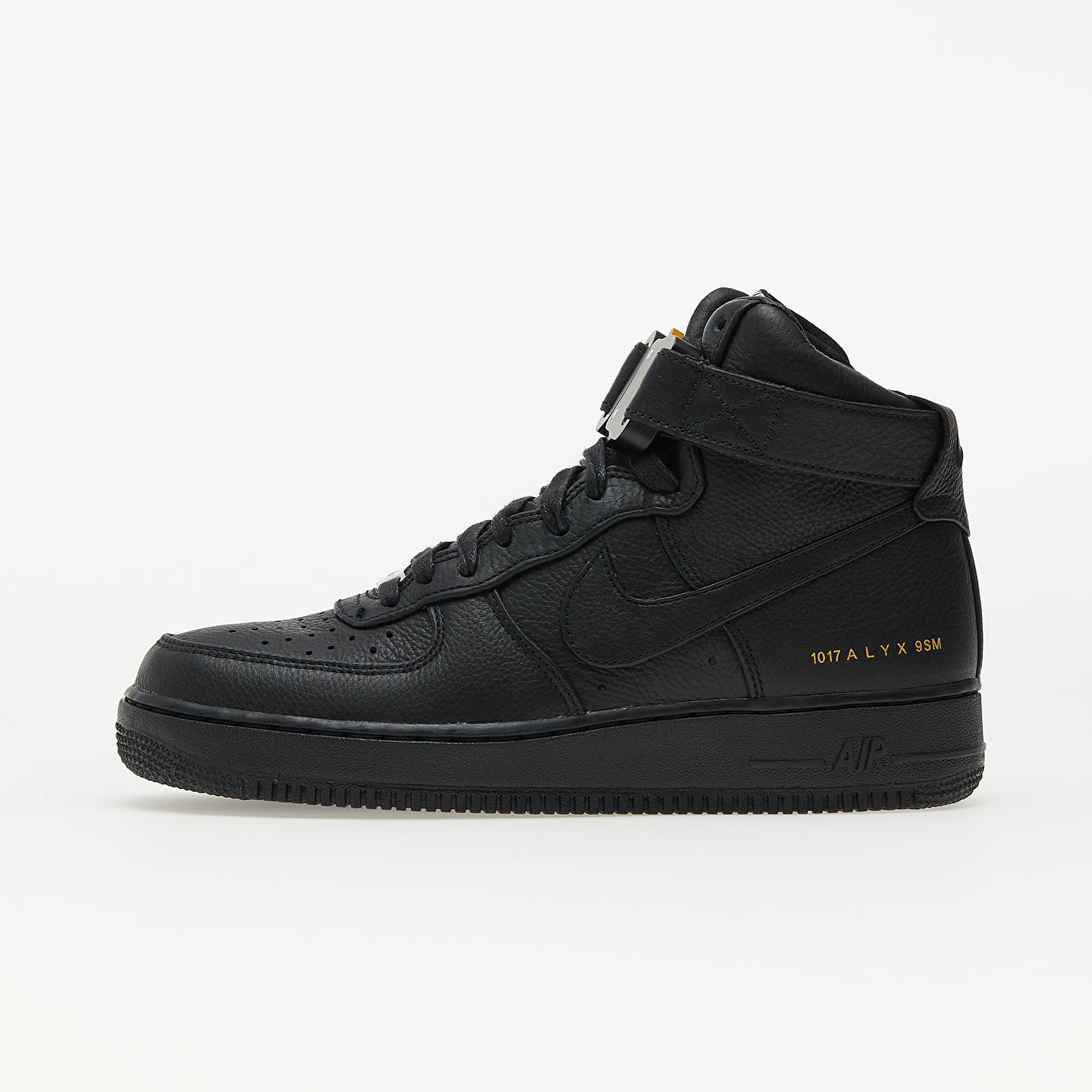 Nike x ALYX Air Force 1 High Black/ Black/ Metallic Gold 4.5 CQ4018-001
