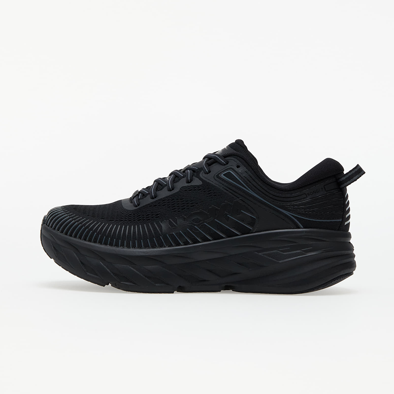 Hoka One One® M Bondi 7 Black/ Black 7.5 1110518-BBLC